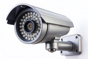 Security Camera Isolated on White Background 