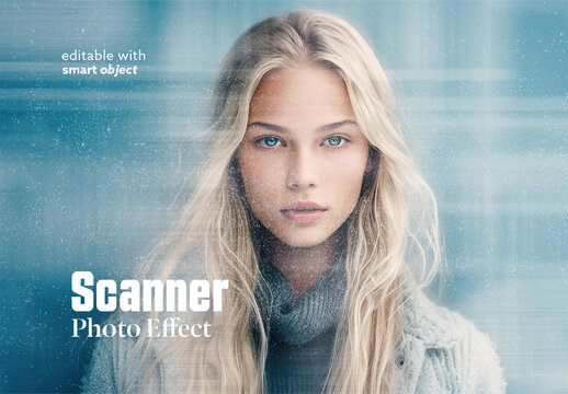 Scanner Photo Effect