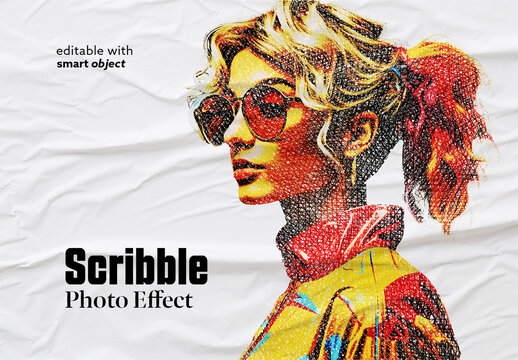 Scribble Photo Effect