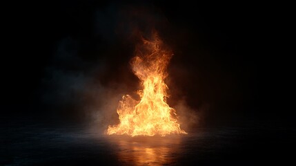 Discover how fire dances in the darkness unveiling its enigmatic beauty