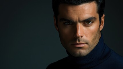 Fototapeta premium The Serious Male Portrait