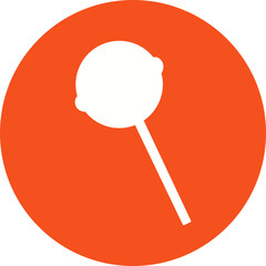 Happy birthday simple vector icon