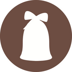 Happy birthday simple vector icon