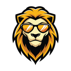 A lion logo design
