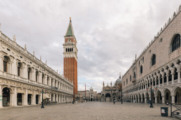 Naklejka premium Venice world heritage site, St. Mark's Square