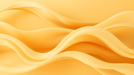 Obraz premium Soft, organic waves in warm earth tones like amber, sage, and cream, creating a natural and sophisticated abstract look