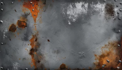 Industrial Grit A Dark Grunge Texture Background with Deep, Rugged Details © Azam