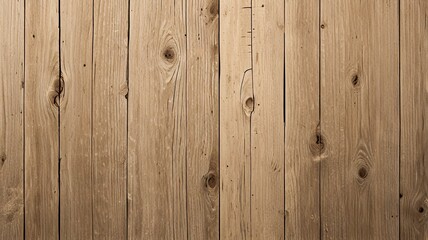 Fototapeta premium Rustic Vertical wooden planks with natural grain, knots, and weathering V6