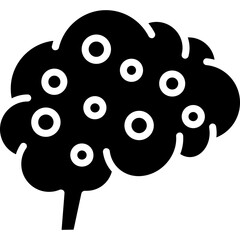 Brain Points Icon