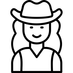 Cowgirl Icon