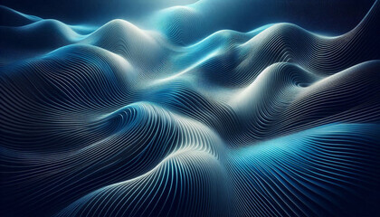 Fototapeta premium Blue curve background