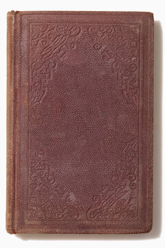 USA, New York State, New York City, Old book on white background