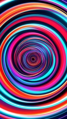 Abstract spirals background for an energetic dizzying dynamic vibe
