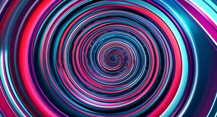 Abstract spirals background for an energetic dizzying dynamic vibe