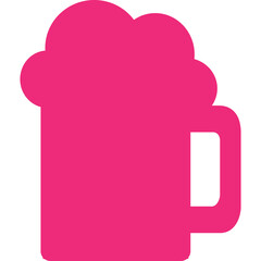 Happy birthday single vector icon