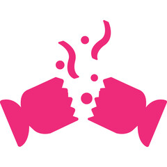 Happy birthday single vector icon