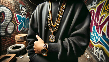 ヒップホップカルチャーのイメージ