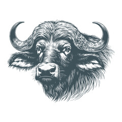 buffalo vector illustration