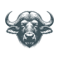 buffalo vector illustration