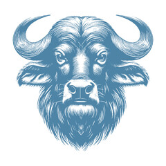 buffalo vector illustration