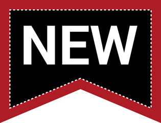 Stickers for New Arrival shop product tags, new labels or sale badges and banners vector sticker icons templates