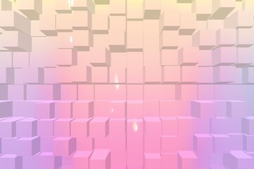 Pastel grainy noisy color gradient banner, extrude textured  poster header cover backdrop design