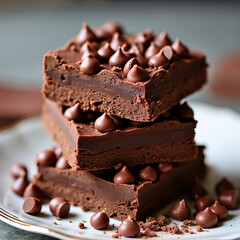 Chocolate thins with white cream filling isolated on white,Chocolate Covered Caramels Sprinkled with Sea Salt