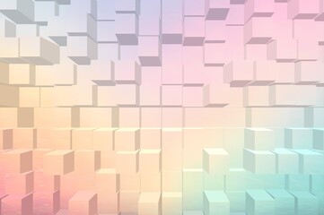 Obraz premium Extrude grainy pastel color gradient background, vibrant poster noise texture banner, cover header backdrop design