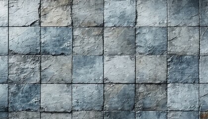 Rough stone tiles texture background: abstract pattern for creative design and architecture.