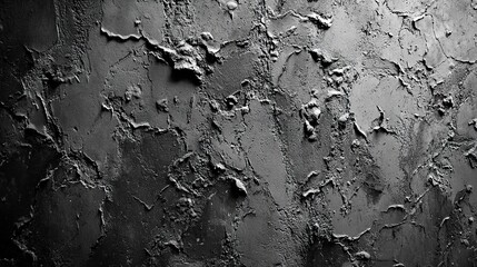 Obraz premium Gritty concrete texture, rough and industrial, gray tones.