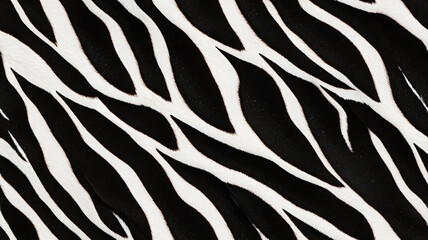 safari background and zebra fur texture in black and white striped natural pattern