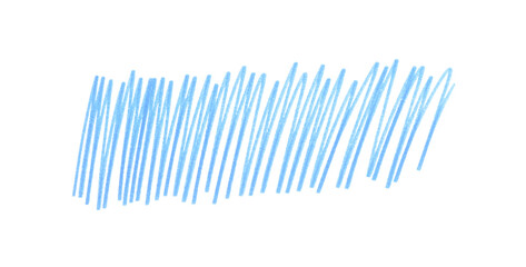 Color pencil strip line stroke, line brush stroke in style on white background for design in your work business concept.