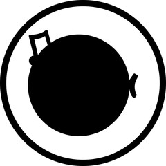 Happy birthday single vector icon