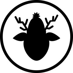 Happy birthday single vector icon