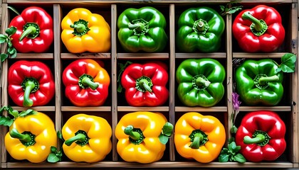 Explore the vibrant world of colorful bell peppers for healthy meal prep and culinary creativity