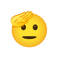 Saluting Face Emoji
