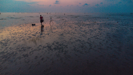 Shanghai South - Sky view at sunrise