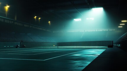 A Pause in the Action: The Humble Tennis Ball, Center Stage on a World-Famous Court