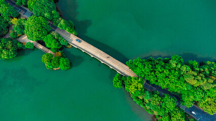 Shaoxing City, Zhejiang Province - Aerial Photography of Jiangnan Water Village