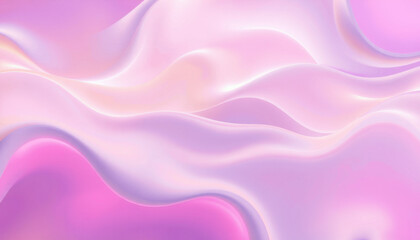 Obraz premium smooth, flowing abstract background in soft pink and purple hues, creating serene and calming atmosphere. Ideal for design projects and digital art