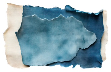 Fabric paper collage element text animal stain.