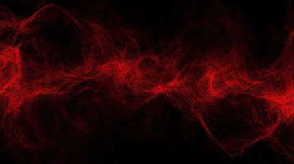 Red Smoke Background Abstract Design