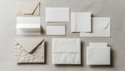 Crafting a Cohesive Brand: Brand Identity and Graphic Design with Business Card Concept on Textured