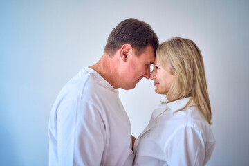 portrait of a beautiful middle-aged couple