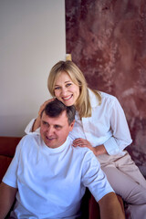   portrait of a beautiful middle-aged couple