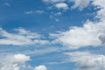 blue sky with cloud