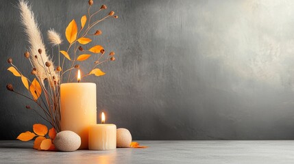 Ensure safety by preventing unattended candle burning near flammable decorations in your home