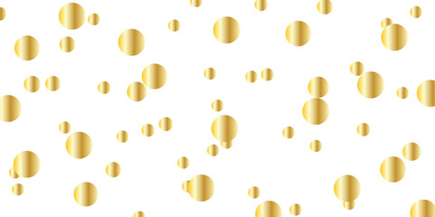 Confetti abstract seamless background template design. Gold ribbon luxury greeting 
confetti pattern.