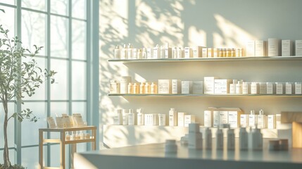 The Minimalist Skincare Display