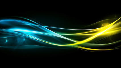 Colorful swirls of light create a mesmerizing abstract design